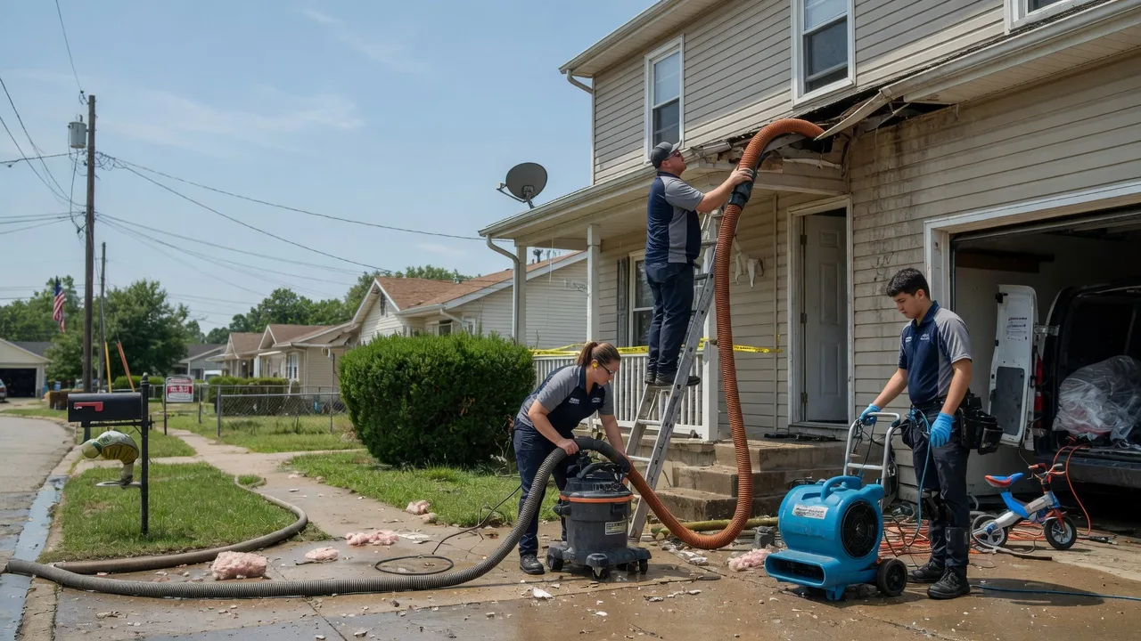 Water Damage Restoration in Kell, IL near me